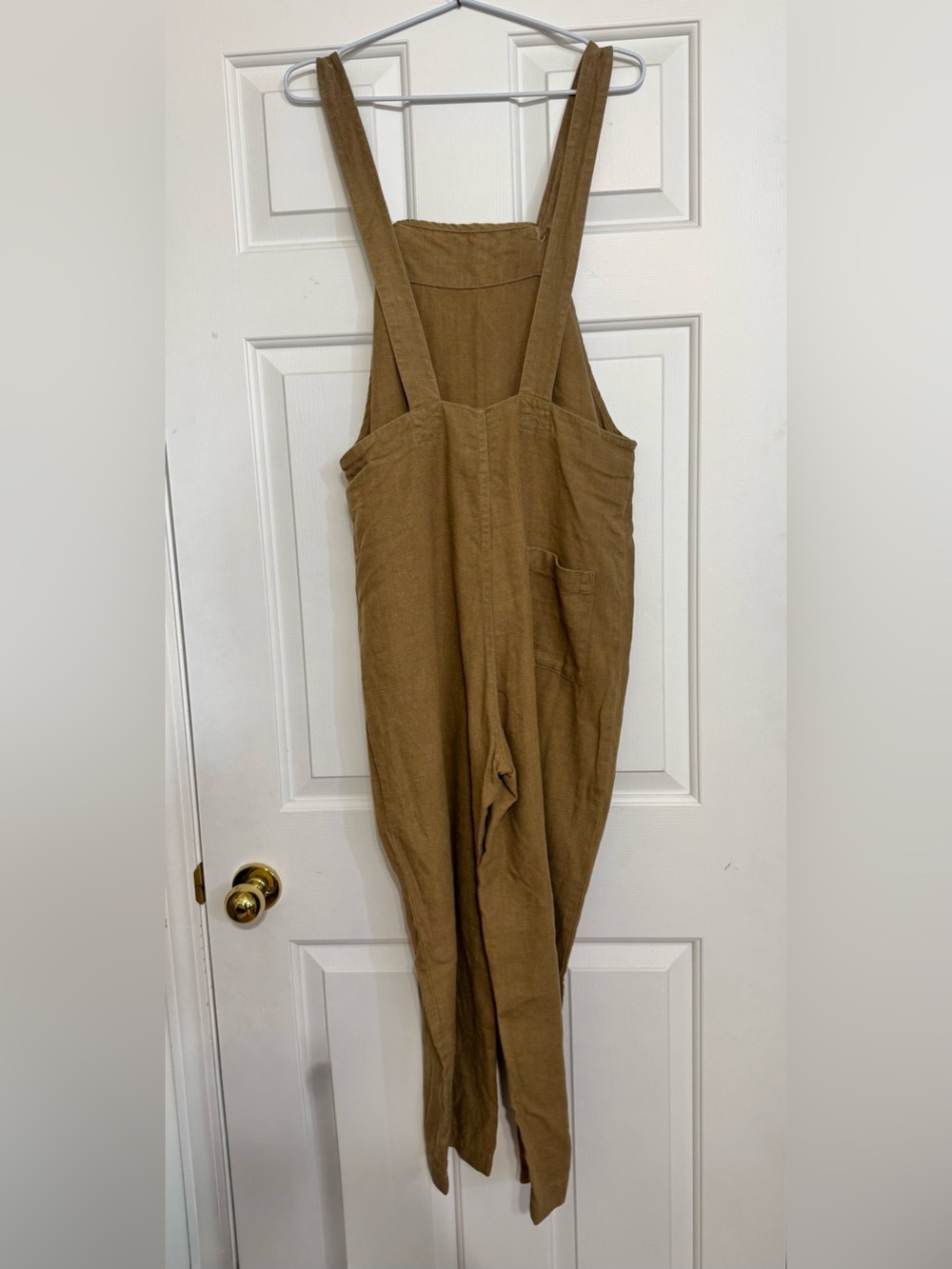 Beaton Linen overalls jumpsuit 100% linen slow fashion natural clothing - Picture 6 of 10